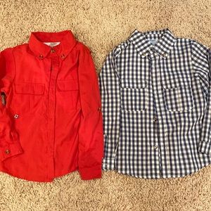 Bundle of two Prodoh boys size 8 shirts